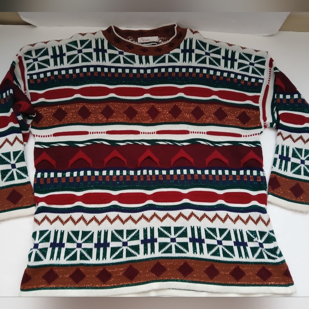 Diana Marco Womens Sweater Large Vintage